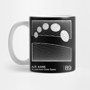 A Love from Outer Space / Minimalist Graphic Artwork Design Mug